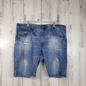 Arizona mens distressed jean shorts size 42